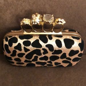 Cheetah Print Clutch